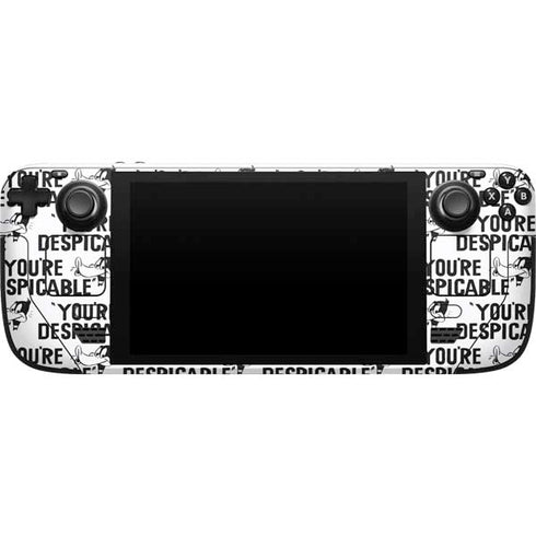 Looney Tunes Daffy Duck Youre Despicable Grid Steam Deck Handheld Gaming Computer Skin